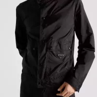 Cheap Prada Jackets Long Sleeved For Men #1323709 Replica Wholesale [$92.00 USD] [ITEM#1323709] on Replica Prada Jackets