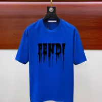 Cheap Fendi T-Shirts Short Sleeved For Unisex #1323743 Replica Wholesale [$42.00 USD] [ITEM#1323743] on Replica Fendi T-Shirts