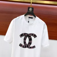 Cheap Chanel T-Shirts Short Sleeved For Unisex #1323767 Replica Wholesale [$42.00 USD] [ITEM#1323767] on Replica Chanel T-Shirts