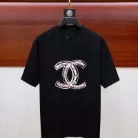 Cheap Chanel T-Shirts Short Sleeved For Unisex #1323768 Replica Wholesale [$42.00 USD] [ITEM#1323768] on Replica Chanel T-Shirts