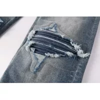 Cheap Amiri Jeans For Men #1323977 Replica Wholesale [$64.00 USD] [ITEM#1323977] on Replica Amiri Jeans