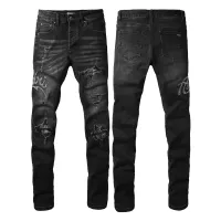 Cheap Amiri Jeans For Men #1323978 Replica Wholesale [$64.00 USD] [ITEM#1323978] on Replica Amiri Jeans