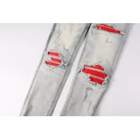 Cheap Amiri Jeans For Men #1323985 Replica Wholesale [$64.00 USD] [ITEM#1323985] on Replica Amiri Jeans
