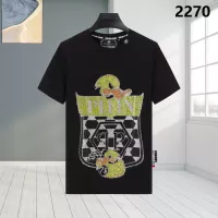 Cheap Philipp Plein PP T-Shirts Short Sleeved For Men #1324033 Replica Wholesale [$27.00 USD] [ITEM#1324033] on Replica Philipp Plein PP T-Shirts