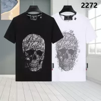 Cheap Philipp Plein PP T-Shirts Short Sleeved For Men #1324043 Replica Wholesale [$27.00 USD] [ITEM#1324043] on Replica Philipp Plein PP T-Shirts
