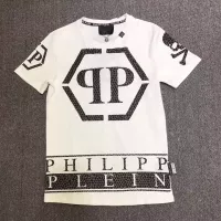 Cheap Philipp Plein PP T-Shirts Short Sleeved For Men #1324056 Replica Wholesale [$27.00 USD] [ITEM#1324056] on Replica Philipp Plein PP T-Shirts