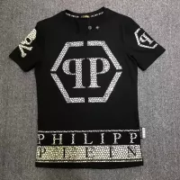 Cheap Philipp Plein PP T-Shirts Short Sleeved For Men #1324057 Replica Wholesale [$27.00 USD] [ITEM#1324057] on Replica Philipp Plein PP T-Shirts