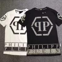 Cheap Philipp Plein PP T-Shirts Short Sleeved For Men #1324057 Replica Wholesale [$27.00 USD] [ITEM#1324057] on Replica Philipp Plein PP T-Shirts