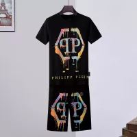 Cheap Philipp Plein PP Tracksuits Short Sleeved For Men #1324066 Replica Wholesale [$56.00 USD] [ITEM#1324066] on Replica Philipp Plein PP Tracksuits