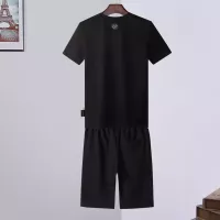 Cheap Philipp Plein PP Tracksuits Short Sleeved For Men #1324067 Replica Wholesale [$56.00 USD] [ITEM#1324067] on Replica Philipp Plein PP Tracksuits