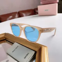 Cheap MIU MIU AAA Quality Sunglasses #1324136 Replica Wholesale [$60.00 USD] [ITEM#1324136] on Replica MIU MIU AAA Sunglasses