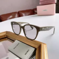 Cheap MIU MIU AAA Quality Sunglasses #1324139 Replica Wholesale [$60.00 USD] [ITEM#1324139] on Replica MIU MIU AAA Sunglasses