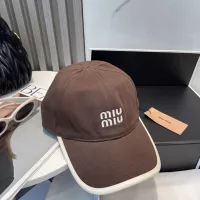 Cheap MIU MIU Caps #1324235 Replica Wholesale [$27.00 USD] [ITEM#1324235] on Replica MIU MIU Caps