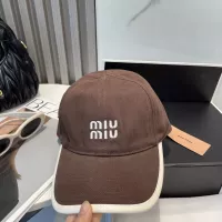 Cheap MIU MIU Caps #1324235 Replica Wholesale [$27.00 USD] [ITEM#1324235] on Replica MIU MIU Caps