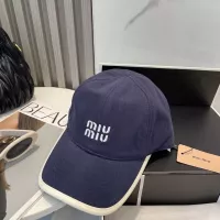 Cheap MIU MIU Caps #1324237 Replica Wholesale [$27.00 USD] [ITEM#1324237] on Replica MIU MIU Caps