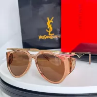 Cheap Yves Saint Laurent YSL AAA Quality Sunglasses #1324587 Replica Wholesale [$64.00 USD] [ITEM#1324587] on Replica Yves Saint Laurent YSL AAA Quality Sunglasses