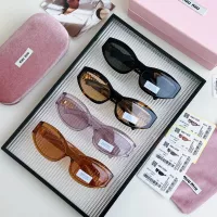 Cheap MIU MIU AAA Quality Sunglasses #1324597 Replica Wholesale [$60.00 USD] [ITEM#1324597] on Replica MIU MIU AAA Sunglasses