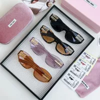 Cheap MIU MIU AAA Quality Sunglasses #1324597 Replica Wholesale [$60.00 USD] [ITEM#1324597] on Replica MIU MIU AAA Sunglasses
