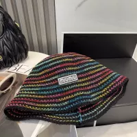 Cheap MIU MIU Caps #1324605 Replica Wholesale [$27.00 USD] [ITEM#1324605] on Replica MIU MIU Caps
