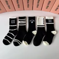 Cheap MIU MIU Socks #1324638 Replica Wholesale [$29.00 USD] [ITEM#1324638] on Replica MIU MIU Socks