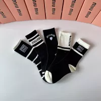 Cheap MIU MIU Socks #1324638 Replica Wholesale [$29.00 USD] [ITEM#1324638] on Replica MIU MIU Socks