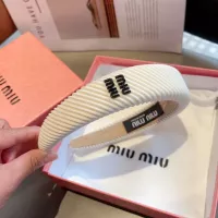 Cheap MIU MIU Headband For Women #1324719 Replica Wholesale [$27.00 USD] [ITEM#1324719] on Replica MIU MIU Headband