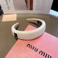Cheap MIU MIU Headband For Women #1324719 Replica Wholesale [$27.00 USD] [ITEM#1324719] on Replica MIU MIU Headband
