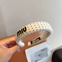 Cheap MIU MIU Headband For Women #1324783 Replica Wholesale [$27.00 USD] [ITEM#1324783] on Replica MIU MIU Headband