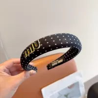 Cheap MIU MIU Headband For Women #1324784 Replica Wholesale [$27.00 USD] [ITEM#1324784] on Replica MIU MIU Headband