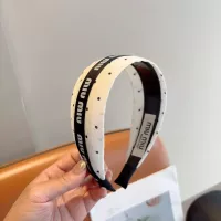 Cheap MIU MIU Headband For Women #1324785 Replica Wholesale [$27.00 USD] [ITEM#1324785] on Replica MIU MIU Headband
