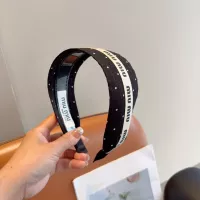 Cheap MIU MIU Headband For Women #1324786 Replica Wholesale [$27.00 USD] [ITEM#1324786] on Replica MIU MIU Headband