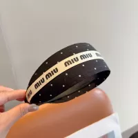 Cheap MIU MIU Headband For Women #1324786 Replica Wholesale [$27.00 USD] [ITEM#1324786] on Replica MIU MIU Headband