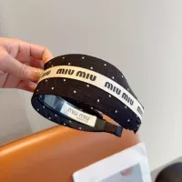 Cheap MIU MIU Headband For Women #1324786 Replica Wholesale [$27.00 USD] [ITEM#1324786] on Replica MIU MIU Headband