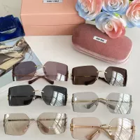 Cheap MIU MIU AAA Quality Sunglasses #1325171 Replica Wholesale [$72.00 USD] [ITEM#1325171] on Replica MIU MIU AAA Sunglasses