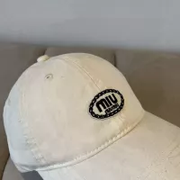 Cheap MIU MIU Caps #1325378 Replica Wholesale [$27.00 USD] [ITEM#1325378] on Replica MIU MIU Caps