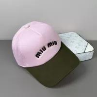 Cheap MIU MIU Caps #1325384 Replica Wholesale [$25.00 USD] [ITEM#1325384] on Replica MIU MIU Caps