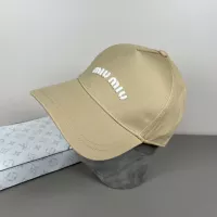 Cheap MIU MIU Caps #1325388 Replica Wholesale [$25.00 USD] [ITEM#1325388] on Replica MIU MIU Caps