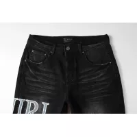 Cheap Amiri Jeans For Men #1325606 Replica Wholesale [$56.00 USD] [ITEM#1325606] on Replica Amiri Jeans