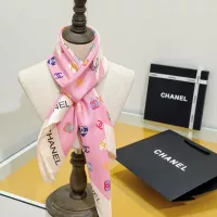 Cheap Chanel Silk Squares #1325741 Replica Wholesale [$64.00 USD] [ITEM#1325741] on Replica Chanel Scarves