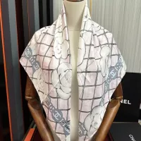 Cheap Chanel Silk Squares #1325754 Replica Wholesale [$56.00 USD] [ITEM#1325754] on Replica Chanel Scarves