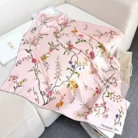 Cheap Christian Dior Silk Squares #1325941 Replica Wholesale [$60.00 USD] [ITEM#1325941] on Replica Christian Dior Scarf
