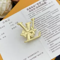 Cheap Louis Vuitton LV Brooches For Women #1326025 Replica Wholesale [$23.00 USD] [ITEM#1326025] on Replica Louis Vuitton LV Brooches
