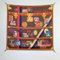 Cheap Louis Vuitton Silk Squares #1326030 Replica Wholesale [$64.00 USD] [ITEM#1326030] on Replica Louis Vuitton Scarf