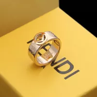 Cheap Fendi Rings In Rose Gold #1326119 Replica Wholesale [$25.00 USD] [ITEM#1326119] on Replica Fendi Rings