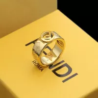 Cheap Fendi Rings In Gold #1326124 Replica Wholesale [$25.00 USD] [ITEM#1326124] on Replica Fendi Rings