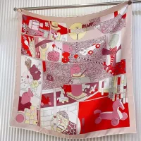 Cheap Hermes Silk Squares #1326134 Replica Wholesale [$64.00 USD] [ITEM#1326134] on Replica Hermes Scarf