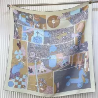 Cheap Hermes Silk Squares #1326135 Replica Wholesale [$64.00 USD] [ITEM#1326135] on Replica Hermes Scarf