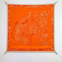Cheap Hermes Silk Squares #1326145 Replica Wholesale [$64.00 USD] [ITEM#1326145] on Replica Hermes Scarf