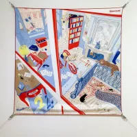 Cheap Hermes Silk Squares #1326149 Replica Wholesale [$64.00 USD] [ITEM#1326149] on Replica Hermes Scarf