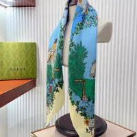 Cheap Gucci Silk Squares #1326216 Replica Wholesale [$64.00 USD] [ITEM#1326216] on Replica Gucci Scarf
